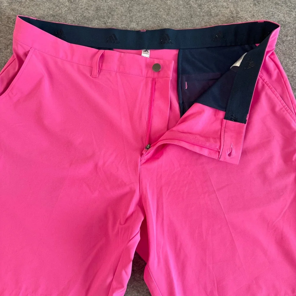 Adidas 40x8 Neon Pink Primegreen Performance Golf Men's Shorts GM0310